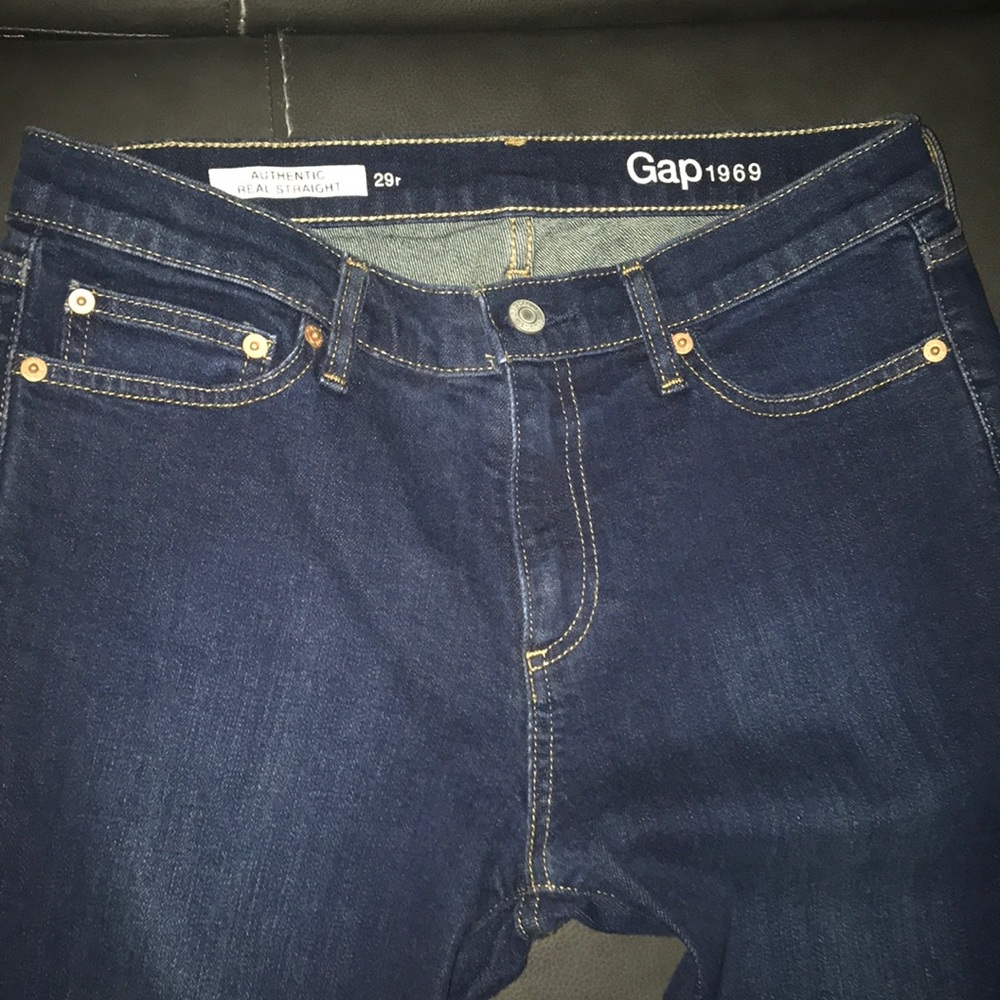 Gap authentic real straight